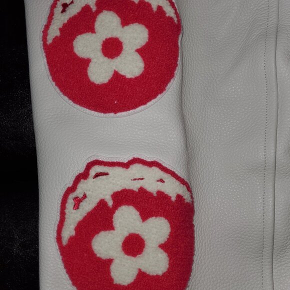 MENS ICE CREAM X VANDY COLAB LETTERMAN JACKET XX-LARGE - Picture 6 of 9